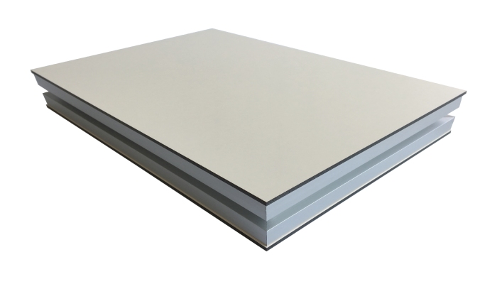 HPL cleanroom wall panel edge and surface detail for chemical-resistant cleanroom design