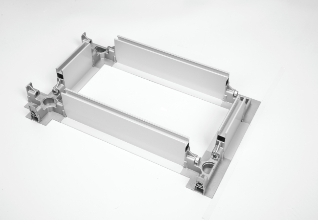 Real Wonclean FFU ceiling grid frame for semiconductor cleanroom ceiling coordination