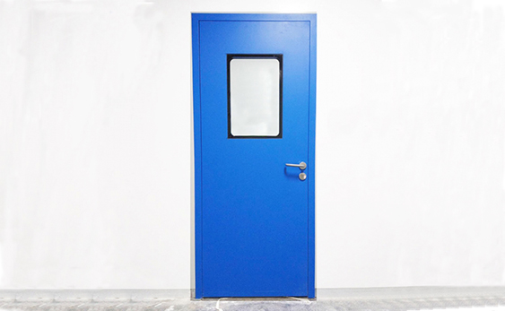Pintu keluli bilik bersih